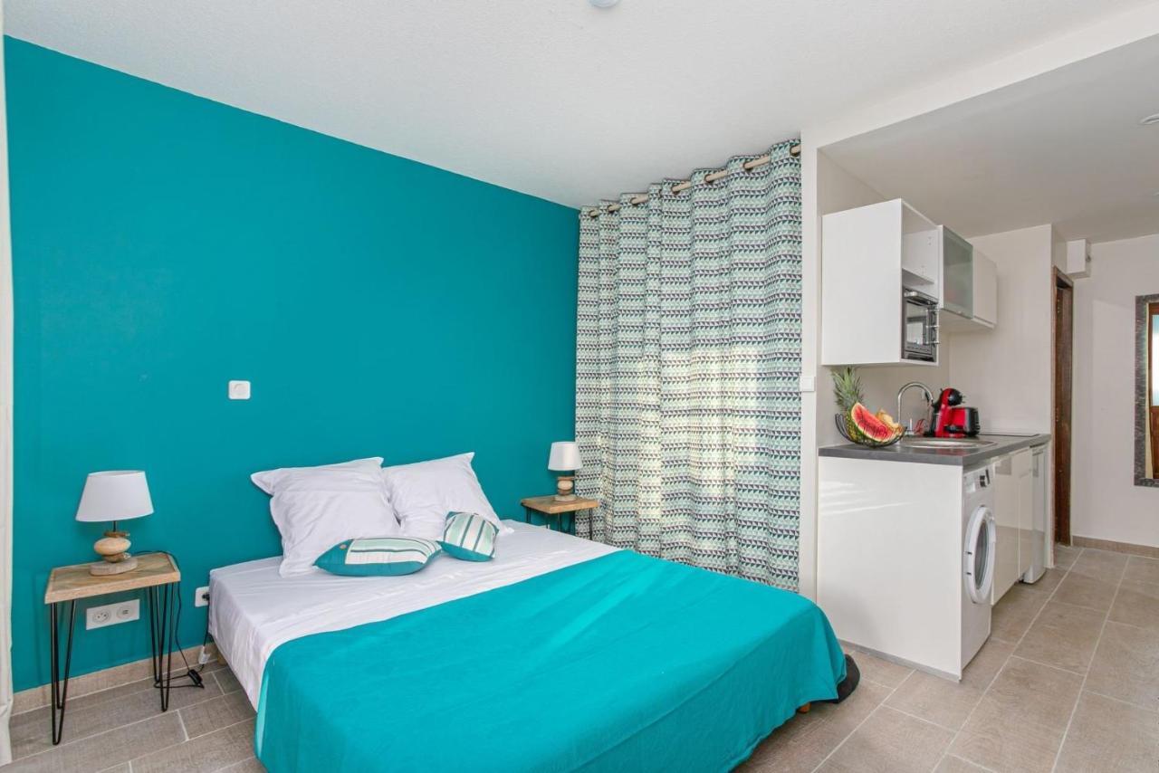 Studio Corail 5 Min A Pied De La Plage - 1Br Studio 5Min Walk From Nice Beach Sainte-Anne Luaran gambar