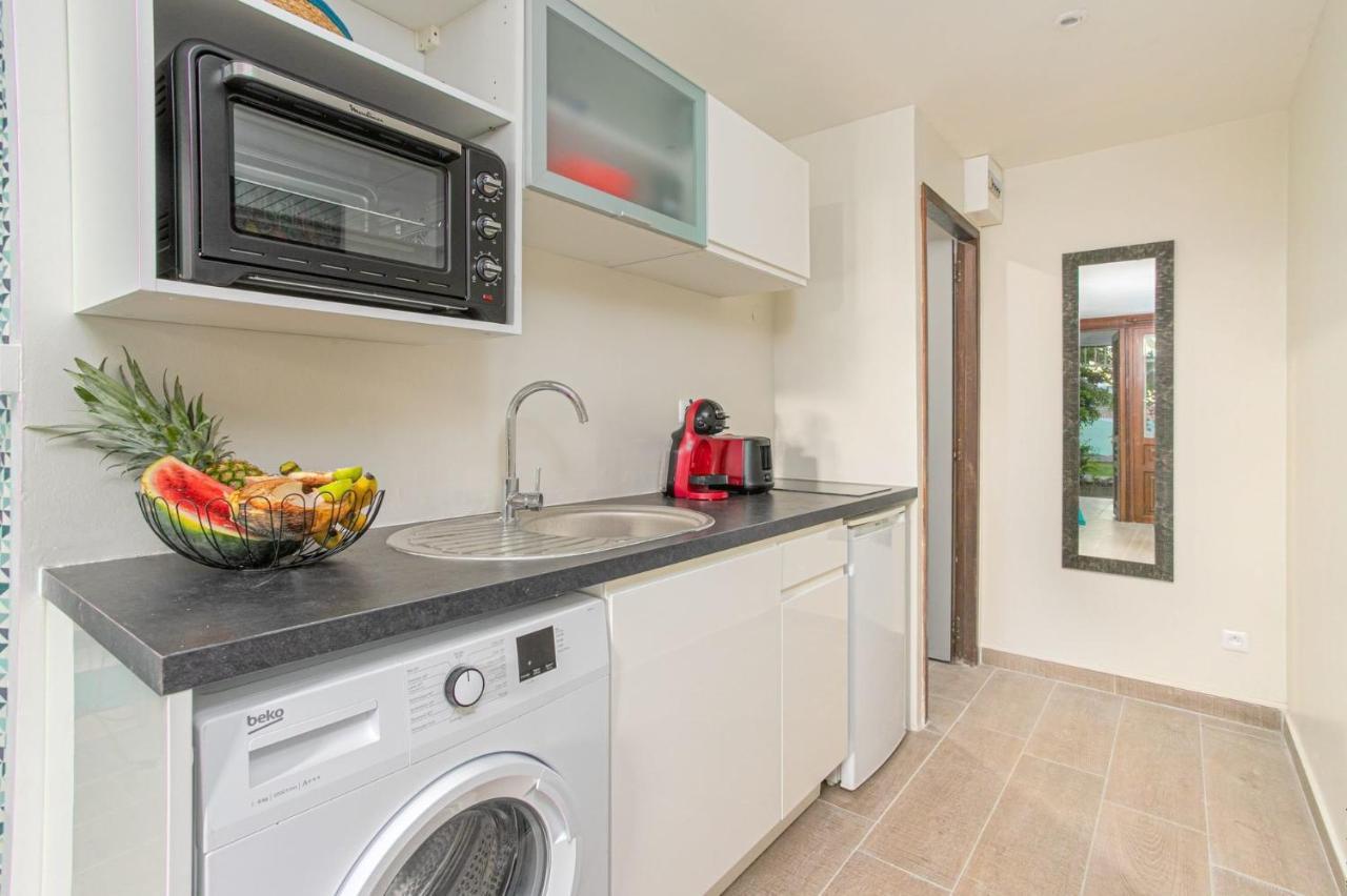 Studio Corail 5 Min A Pied De La Plage - 1Br Studio 5Min Walk From Nice Beach Sainte-Anne Luaran gambar