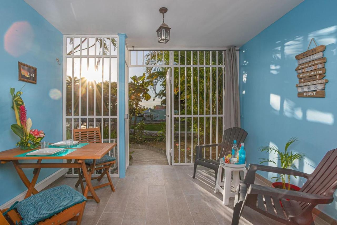 Studio Corail 5 Min A Pied De La Plage - 1Br Studio 5Min Walk From Nice Beach Sainte-Anne Luaran gambar