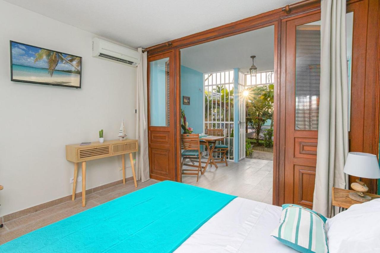 Studio Corail 5 Min A Pied De La Plage - 1Br Studio 5Min Walk From Nice Beach Sainte-Anne Luaran gambar